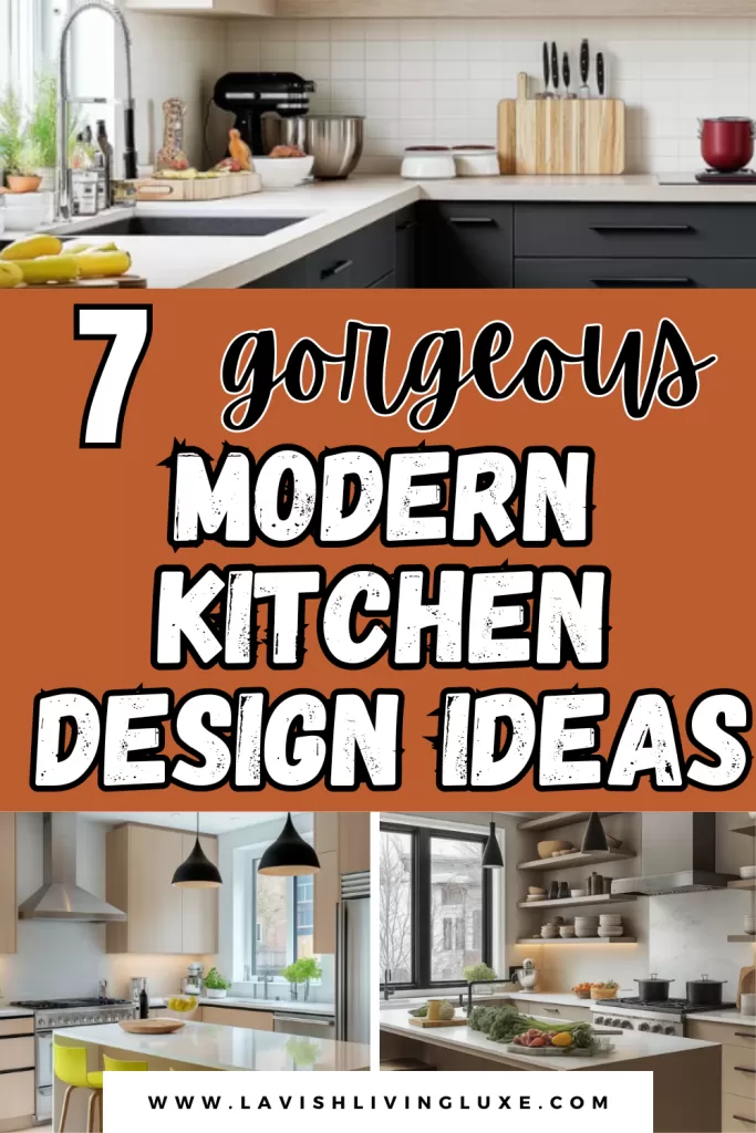 modern kitchen design ideas