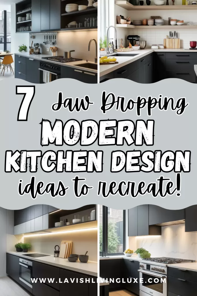 modern kitchen design ideas