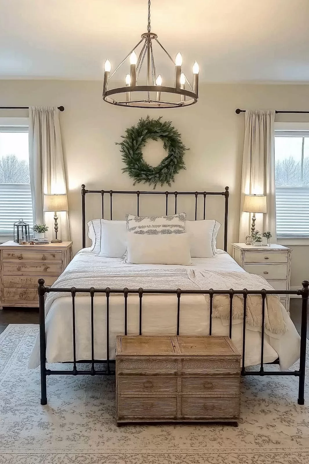 farmhouse bedroom design