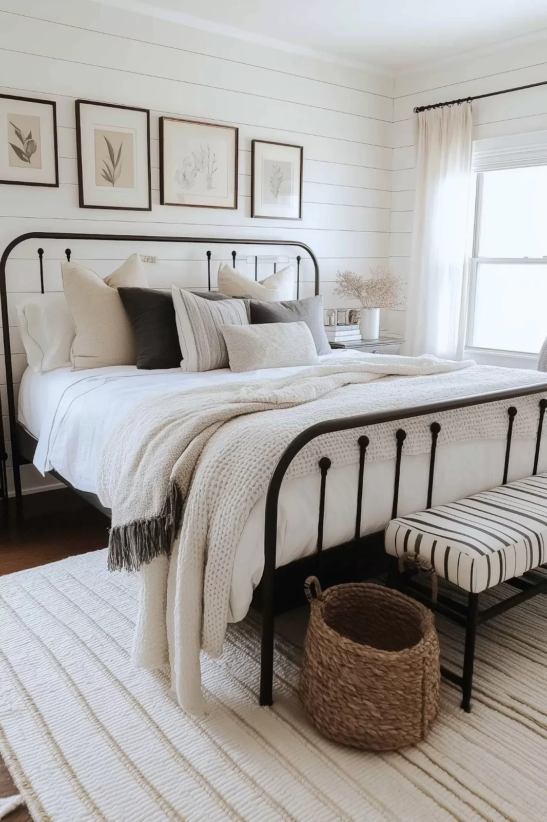 farmhouse bedroom design