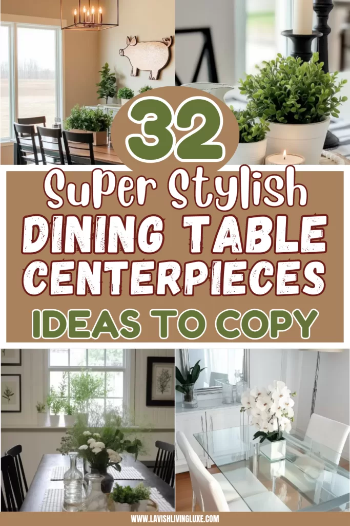 dining table centerpieces