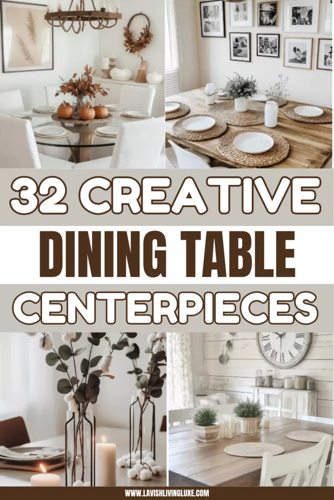 dining table centerpieces