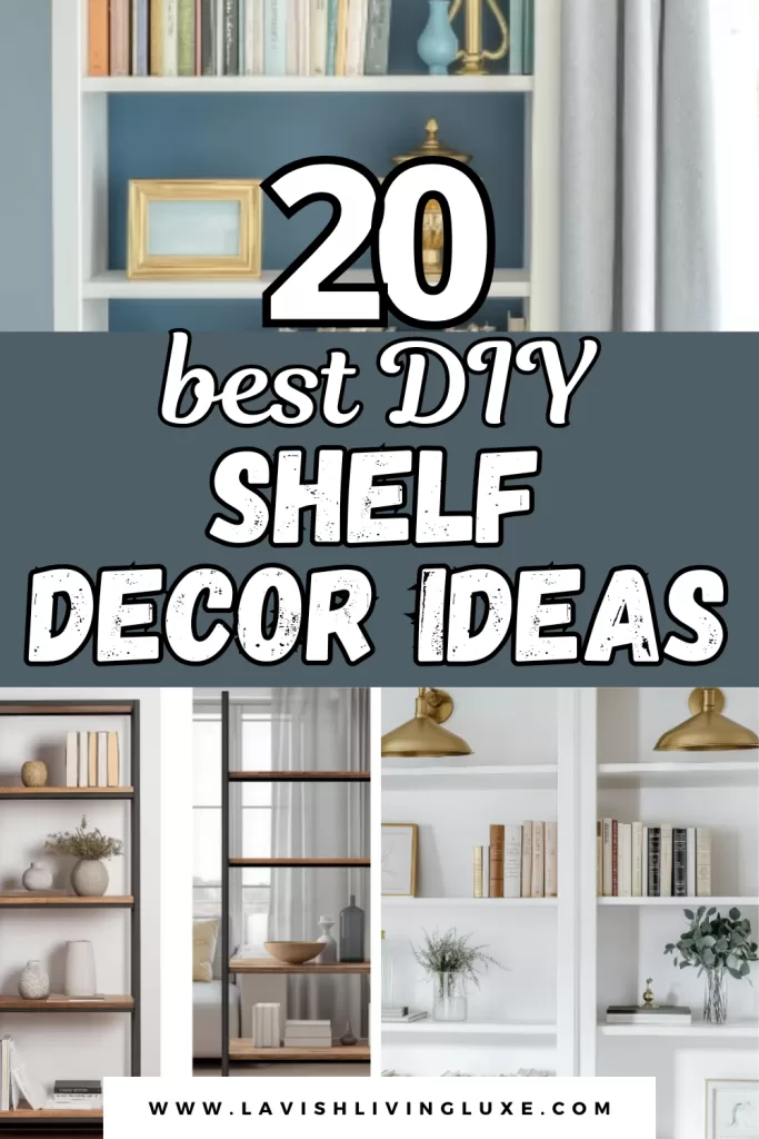 shelf decor ideas