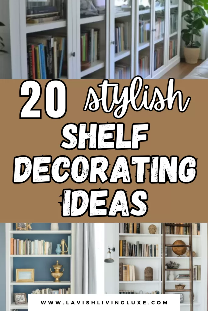 shelf decor ideas