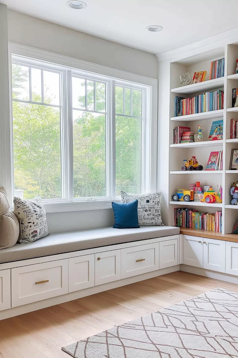 25 Creative Window Seat Ideas to Create a Cozy Reading Retreat