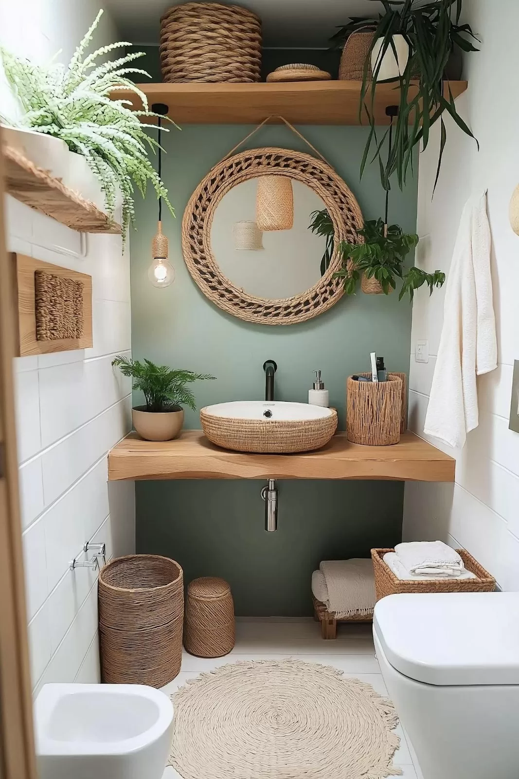 boho bathroom decor