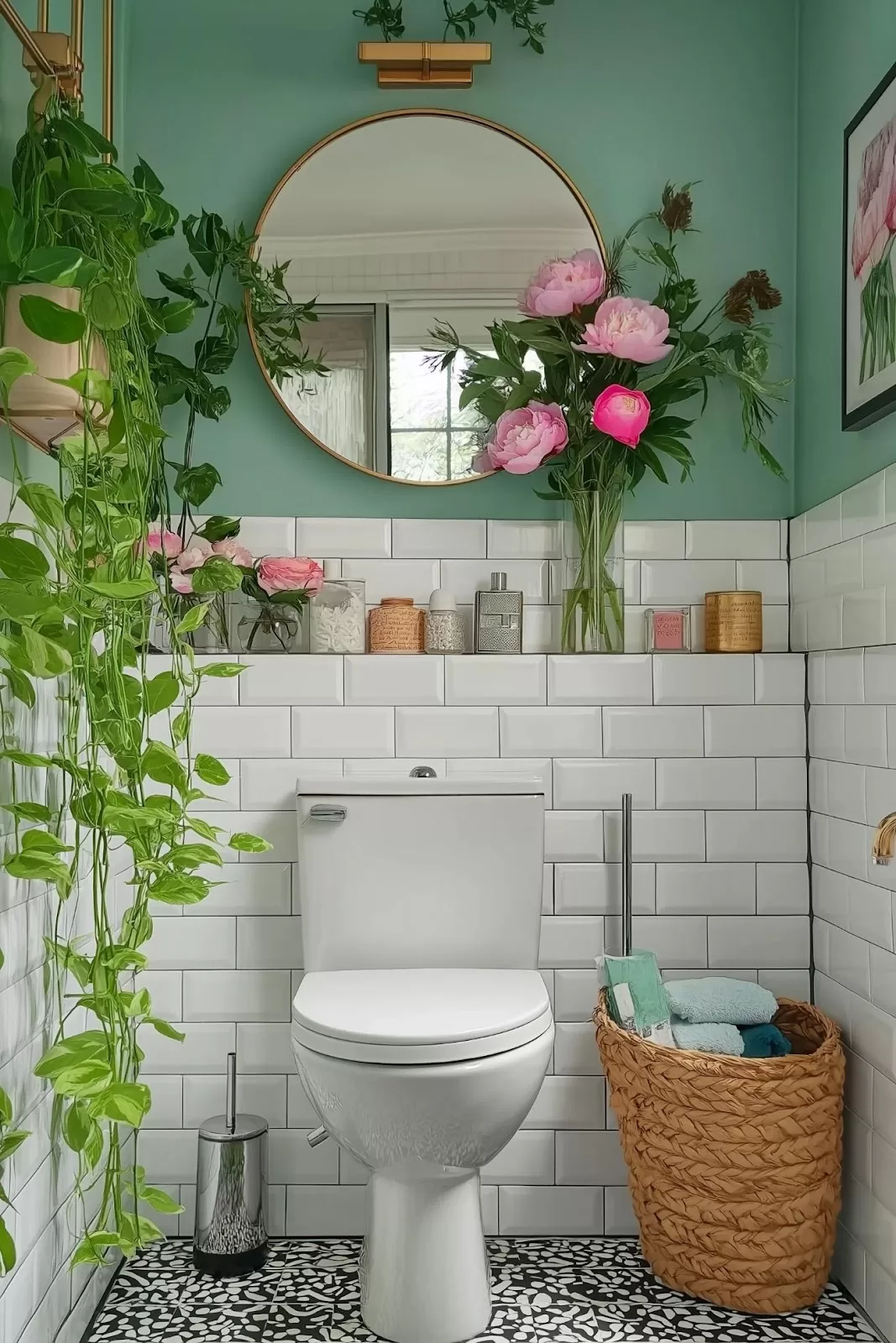 boho bathroom decor