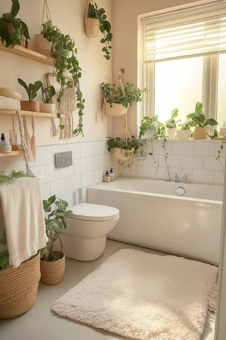 25 Unique Boho Bathroom Decor Ideas for a Zen-Like Retreat