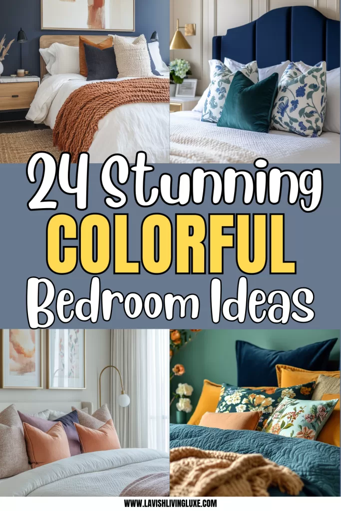 colorful bedrooms