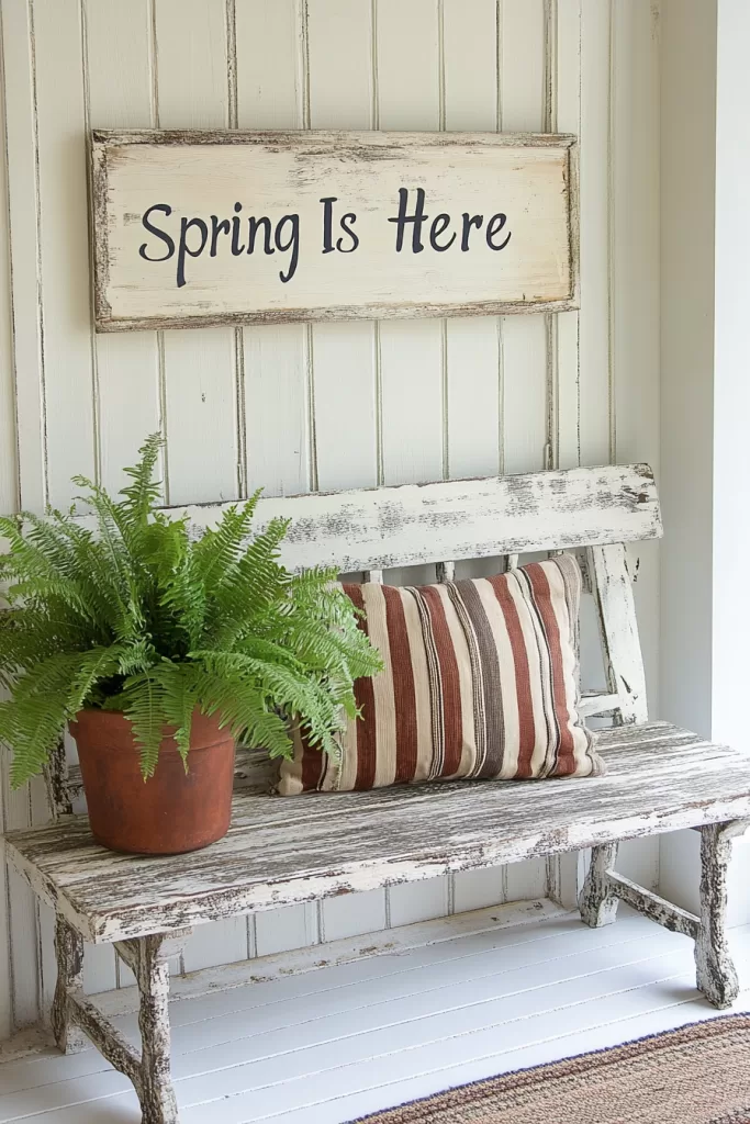 farmhouse spring decor