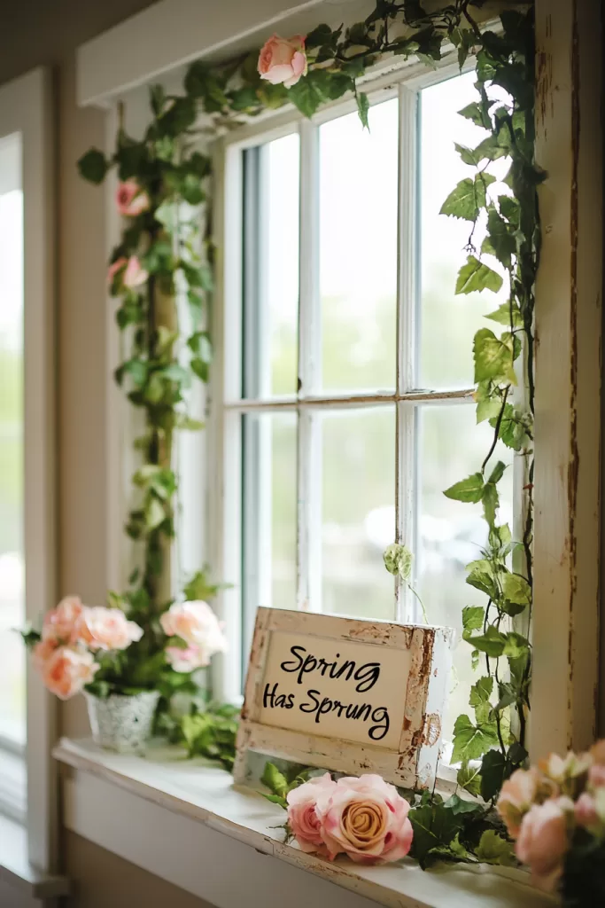 farmhouse spring decor