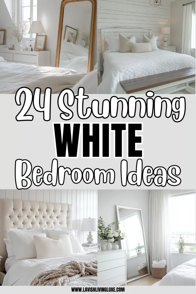 white bedrooms