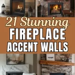 fireplace accent walls