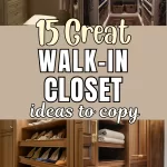 walk in closet ideas